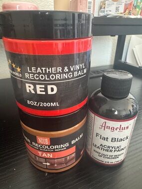 NUUB Tan & Red Leather Recoloring Balm Duo